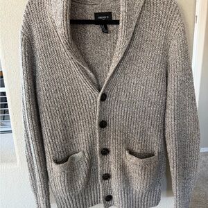 Forever 21 Men's Tan Cardigan Sweater